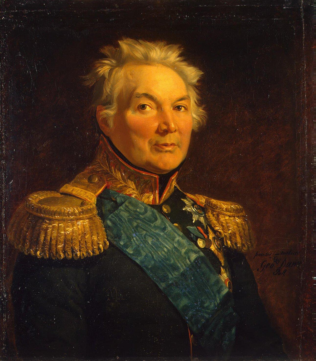 Le général von Osten-Sacken peint par George Dawe ©Musée de l'Ermitage