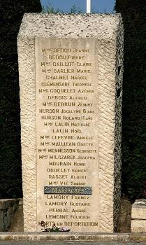 Monument des massacrés de Tavaux ©CD02