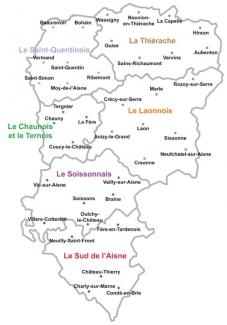 Sectorisation des CLIC de l'Aisne