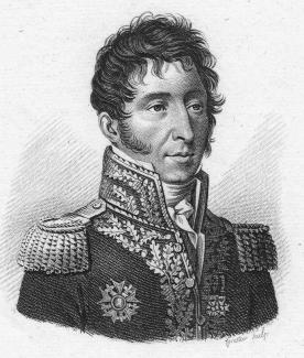 Le général Ricard, commandant la 8e division d'infanterie Le général Ricard, commandant la 8e division d'infanterie