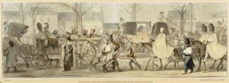Blessés de la garde impériale rentrant à Paris en 1814 ©RMN Château de Versailles Blessés de la garde impériale rentrant à Paris en 1814 ©RMN Château de Versailles