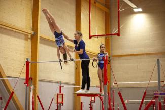 Salle de gymnastique du Pôle Sportif Saint Quentin