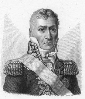 Le général Louis Friant, commandant la 1ère division d'infanterie de la Garde Le général Louis Friant, commandant la 1ère division d'infanterie de la Garde