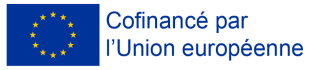 Logo cofinancé par l'Union européenne Logo cofinancé par l'Union européenne