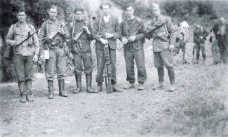 Un groupe du maquis de La Coupille