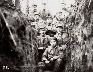 Soldats du Slesvig du Füsilier-Regiment Nr 86 à Dreslincourt dans l'Oise ©https://denstorekrig1914-1918.dk Soldats du Slesvig du Füsilier-Regiment Nr 86 à Dreslincourt dans l'Oise ©https://denstorekrig1914-1918.dk