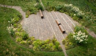 Le jardin de la paix Danois ©Yann Monel Le jardin de la paix Danois ©Yann Monel