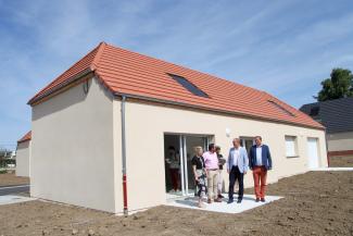 Inauguration des logements de l'Opal a Boue