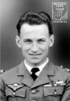 Théodore REFANCHE, opérateur-radio de la mission MURAT ©www.plan-sussex-1944.net 