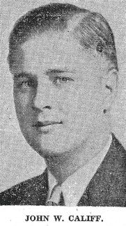 le Staff Sergeant John William CALIFF 
