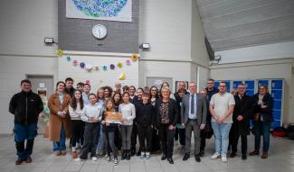 Remise du diplome du defi zero gaspi