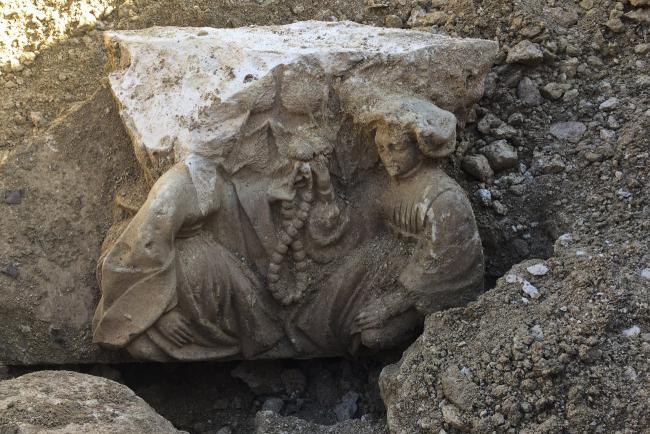 Culot trouvé à La Ferté-Milon