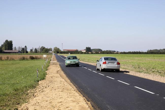 Travaux route Rd 10