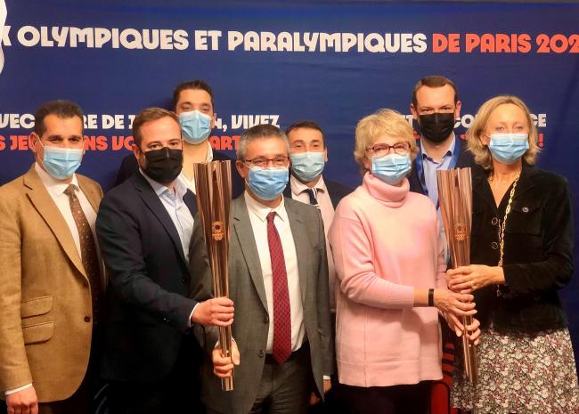 Candidature du Département au passage de la flamme olympique