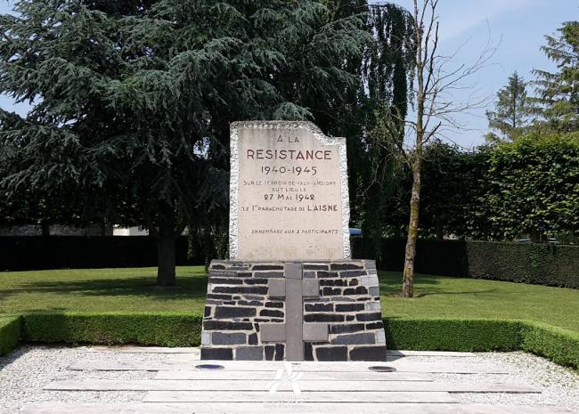 Monument au 1er parachutage de l’Aisne à Andigny-les-Fermes ©CD02 Monument au 1er parachutage de l’Aisne à Andigny-les-Fermes ©CD02
