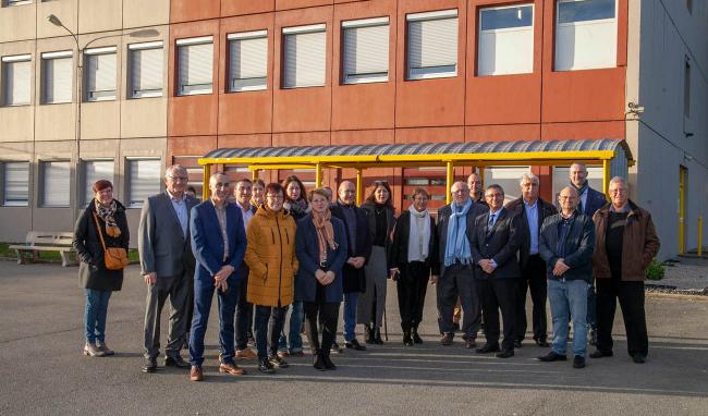 Inauguration travaux Vermand