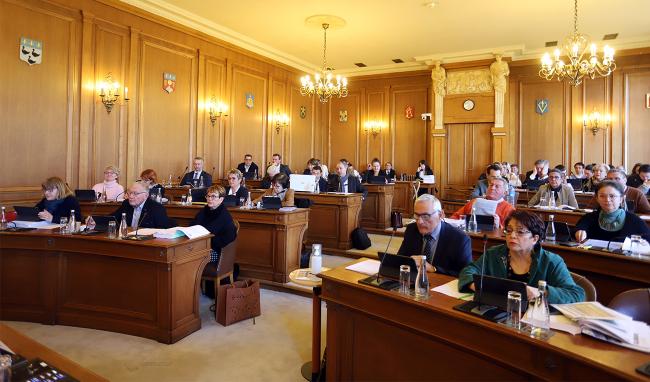 Présentation du projet aux élus départementaux 
