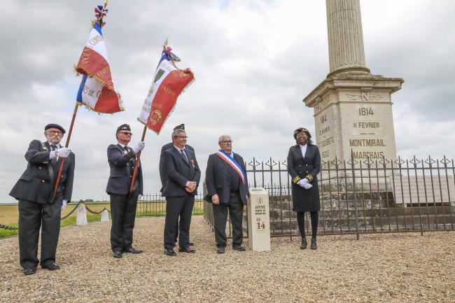 Inauguration de la borne mémorielle de Dhuys et Morin en Brie
