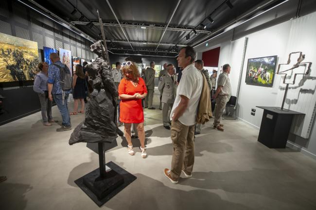 Exposition Soldats d'hier et d'aujourd'hui à la Caverne du Dragon
