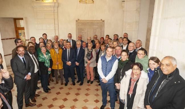 Inauguration plaque commémorative