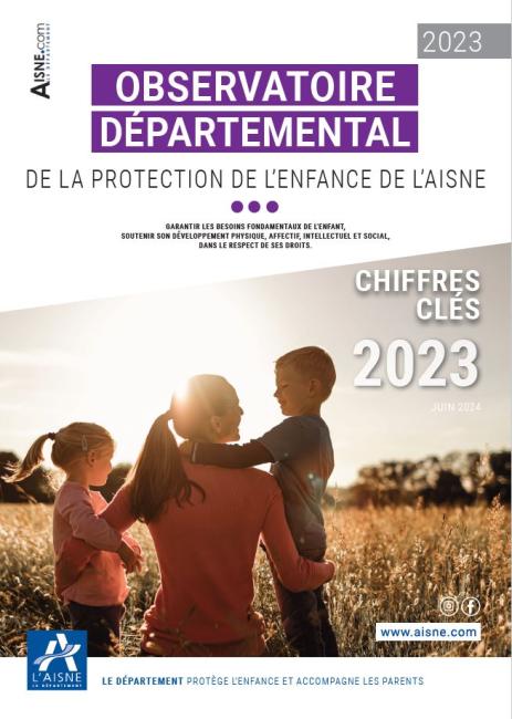 Observatoire Départemental de la Protection de l'Enfance de l'Aisne - Chiffres clés 2023
