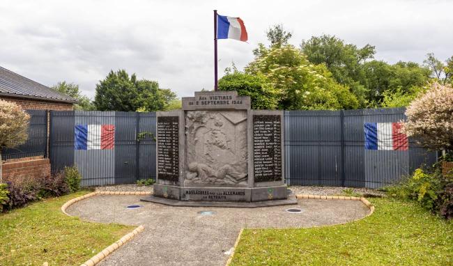 Le monument aux victimes du 2 septembre 1944 ©Département de l'Aisne Le monument aux victimes du 2 septembre 1944 ©Département de l'Aisne