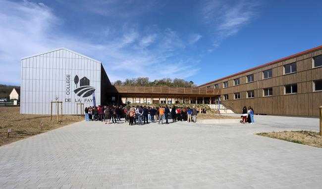 inauguration college de conde