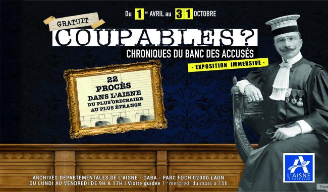 visuel expo Coupables ?
