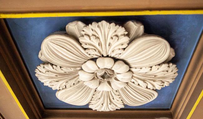 Plafond du tribunal de Vervins