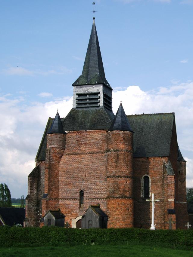 Tour-porche église de Burelles