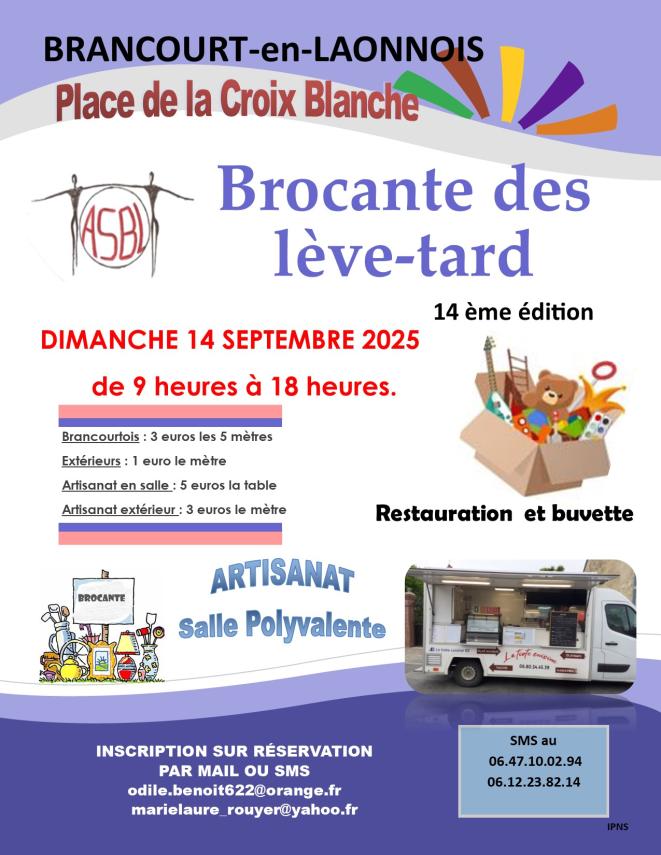 AFFICHE BROCANTE 14.09.25