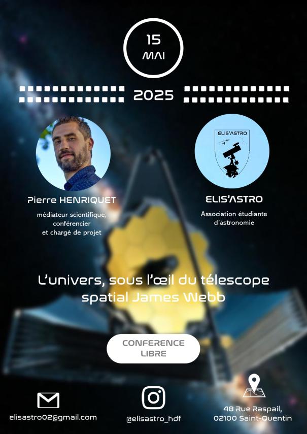Conférence Elis'Astro