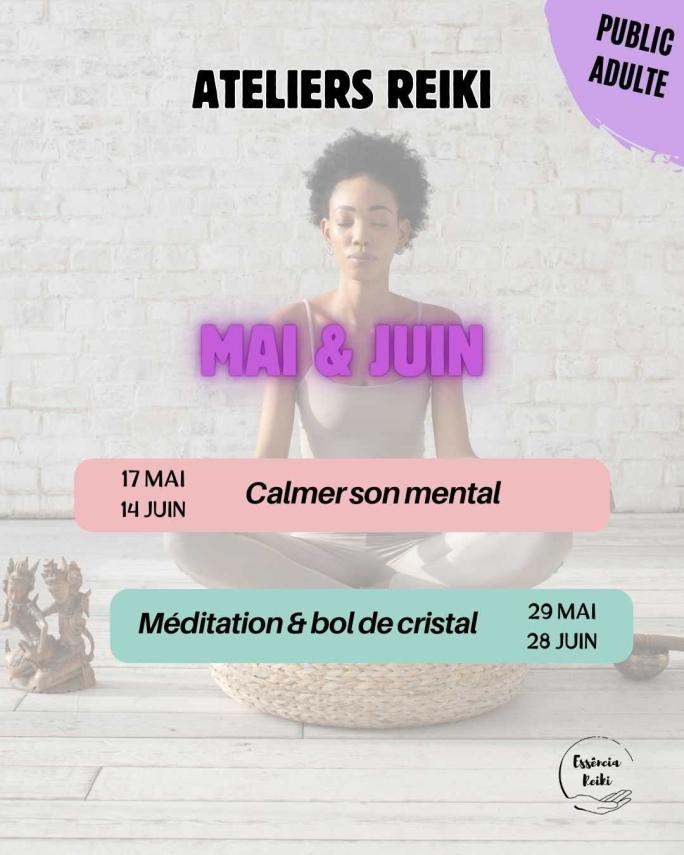 Atelier Reiki Mai-juin