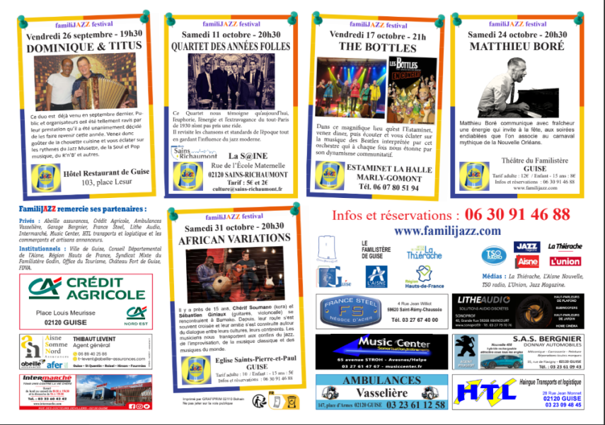 FAMILI JAZZ DÉPLIANT AUTOMNE 20251