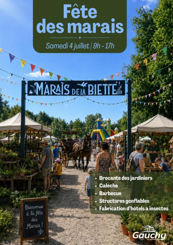 Affiche Fête des marais 2026