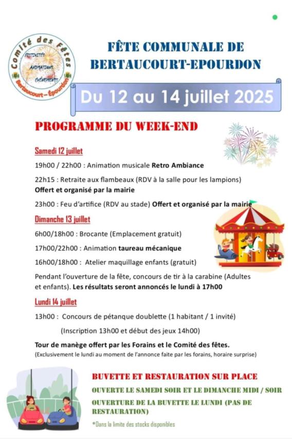 Image Fête Bertaucourt Epourdon