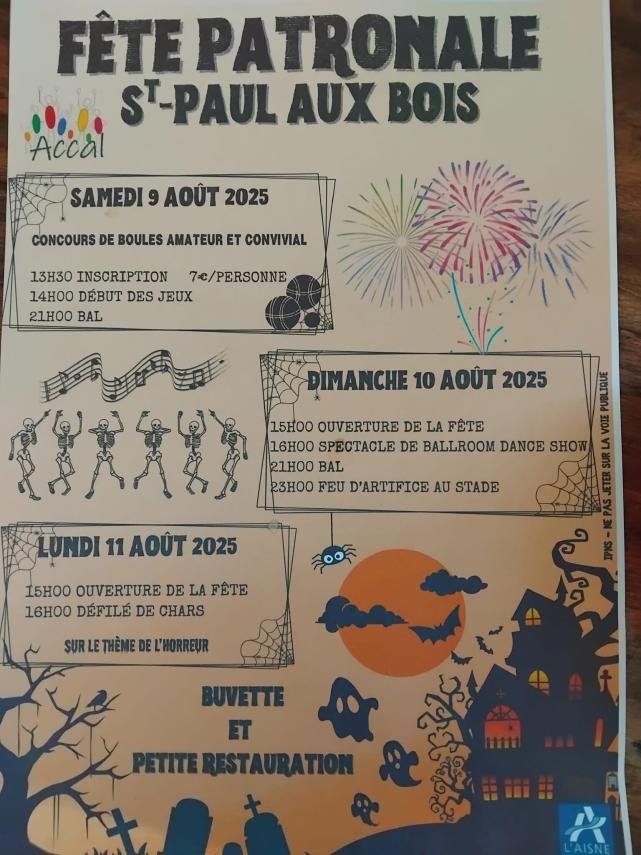 Image Fête patronale st paul aux bois