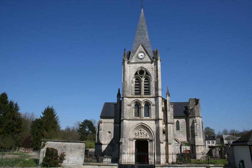 Eglise Saint-Nicolas < Laval-en-Laonnois < Aisne < Picardie