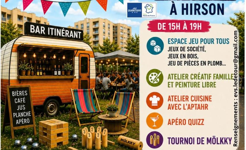 La caravane à Hirson bandeau