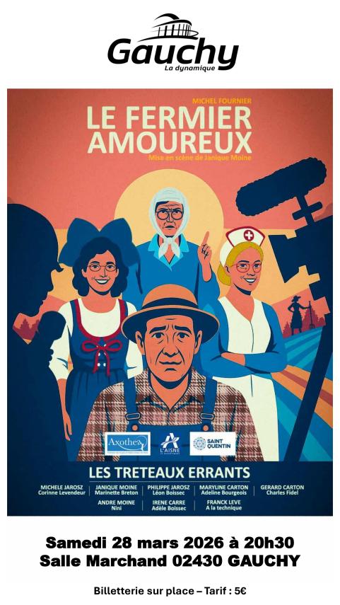 Affiche le fermier amoureux