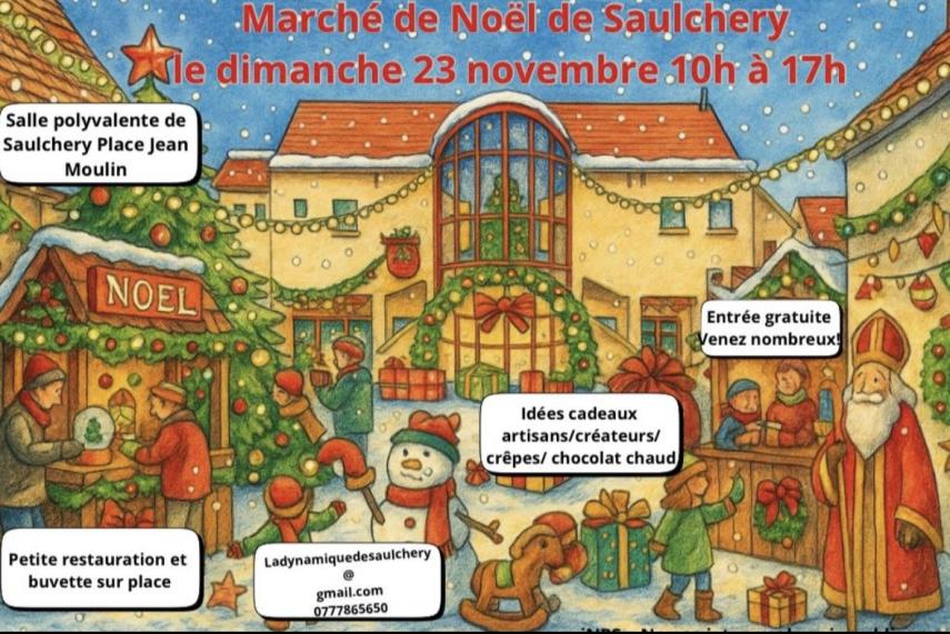 Marché de Noel de Saulchery 2025