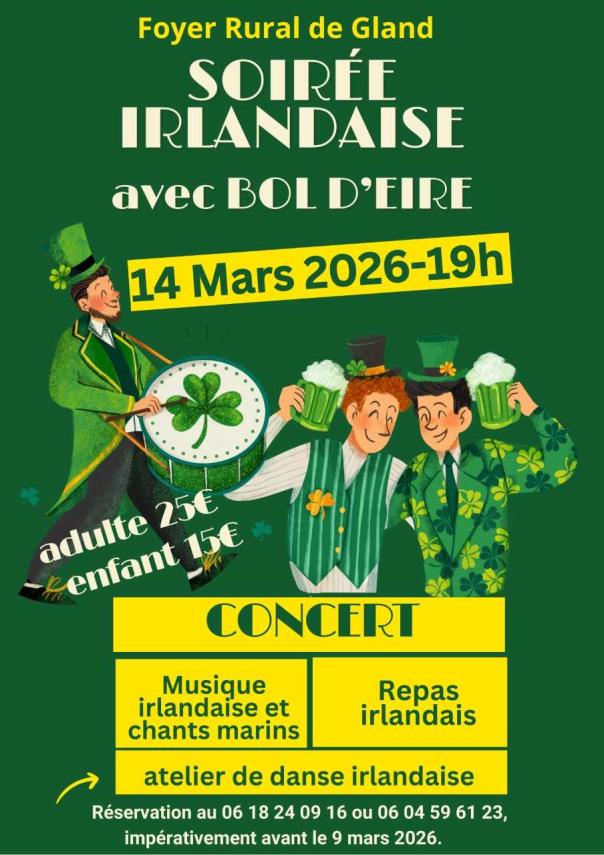 Soiorée irlandaise à Gland