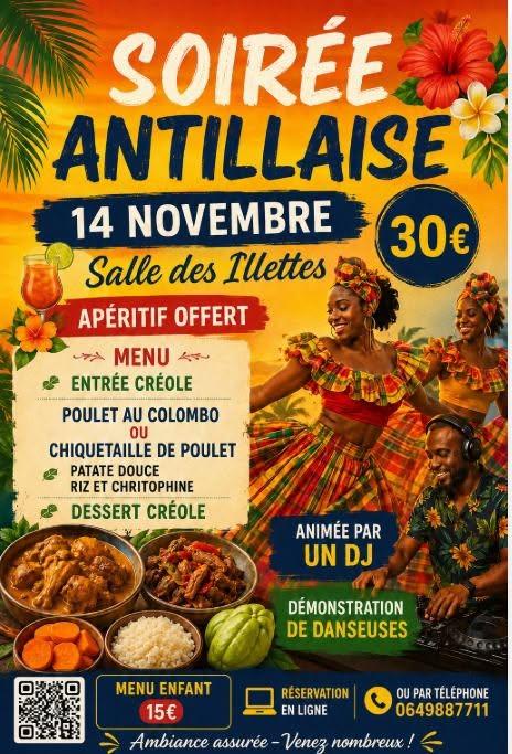 Soirée antillaise Charly