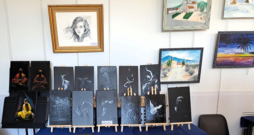 L'art au village exposition 2024 I < Vorges < Aisne < Picardie