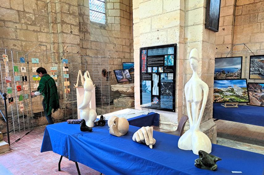 L'art au village exposition 2024 II < Vorges < Aisne < Picardie
