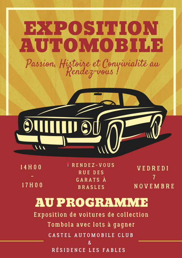 Castel automobile club et résidence des fables expo voiture  - 1