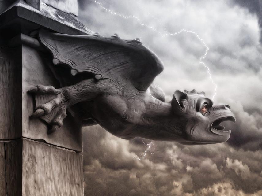 Pixabay gargoyle-2199351_1280