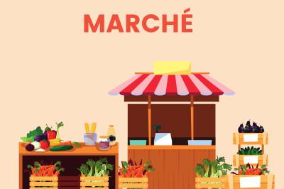 image marché