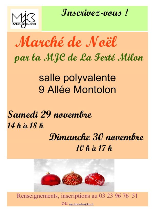 marché noel ferte milon