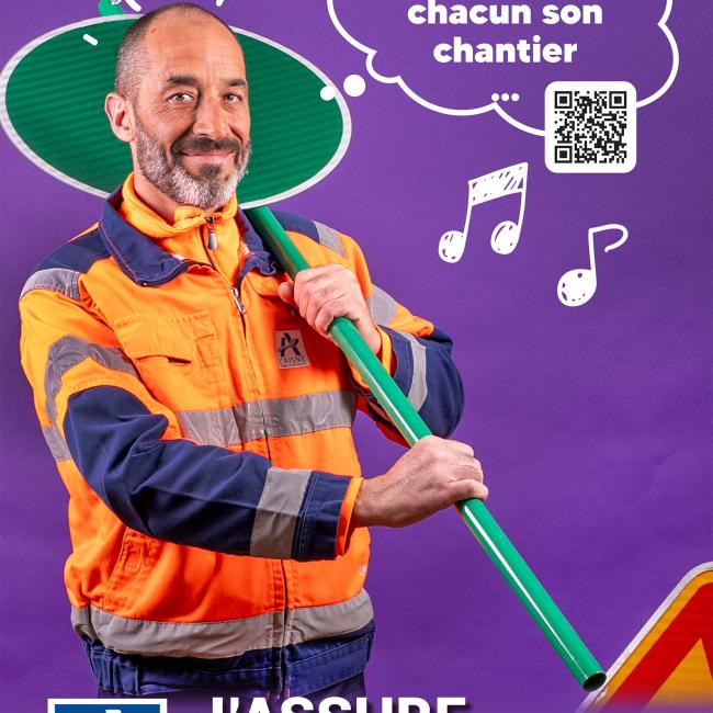 Guillaume est agent d'exploitation à la voirie départementale